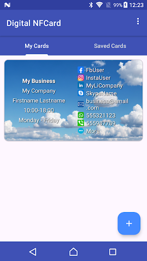 Digital NFCard Screen 2