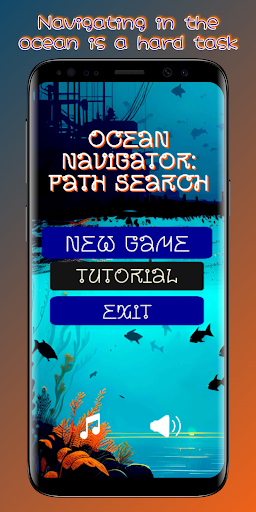 Android application Ocean Navigator: Path Search screenshort