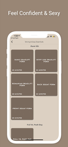 Screenshot of Strength is Sexy by Jordyn Fit