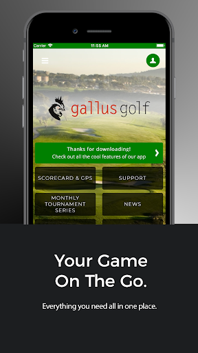 Android application Gallus Golf Club screenshort