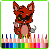 How to draw Foxy Coloring book icon