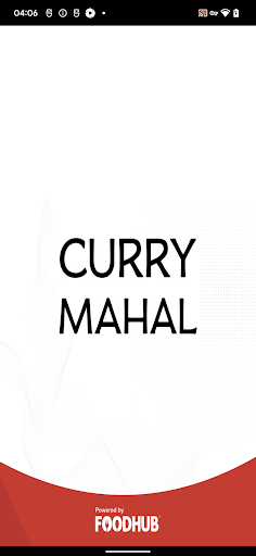 Android application Curry Mahal screenshort