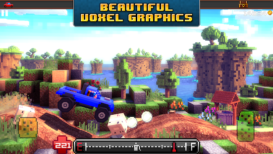 Blocky Roads 1.3.7 APK screenshots 4