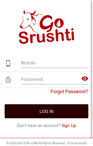 Android application GoSrushti screenshort