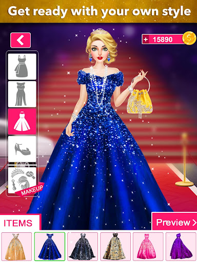 Model Fashion Red Carpet: Dress Up Game For Girls 0.5 screenshots 11