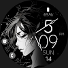 Anime v3 elegant watch face icon