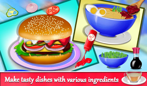 Android application Cooking in Kitchen Food Games screenshort