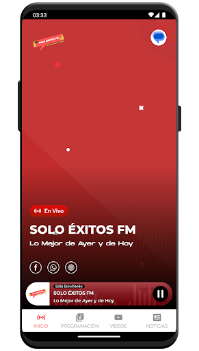 Solo Exitos FM Screen 2