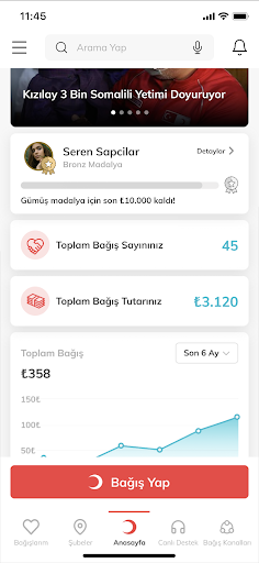 Türk Kızılay Mobil Screen 3
