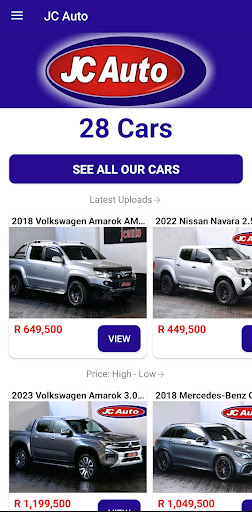 Android application JC Auto screenshort