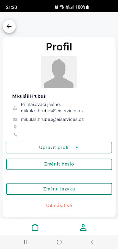 Android application A Plazma Prosek screenshort