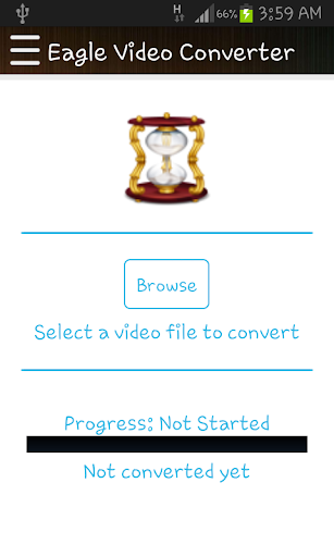 Android application Eagle Video Converter screenshort