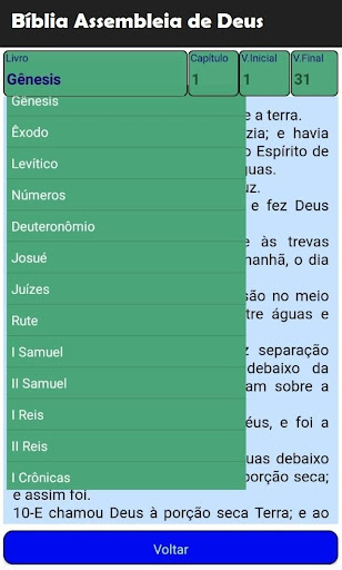 Android application Bíblia Assembleia de Deus screenshort