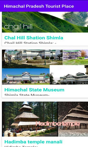 Himachal Pradesh Tourist Place