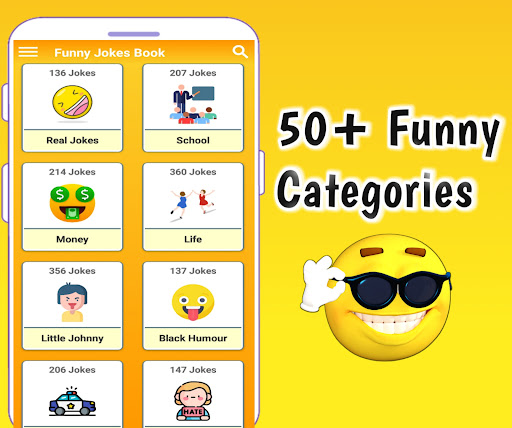 Jokes Book : Funny Jokes Book Screenshot 2 - AppWisp.com