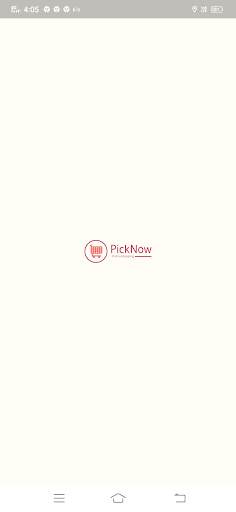 Android application Pick Now screenshort