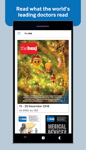 The BMJ screenshot for Android