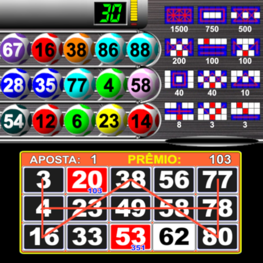 Video Bingo Mega Ball Flex 25 Icon