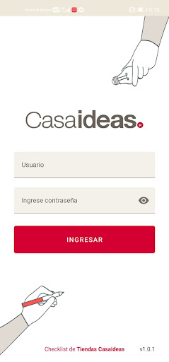 Android application Control Operativo - CasaIdeas screenshort