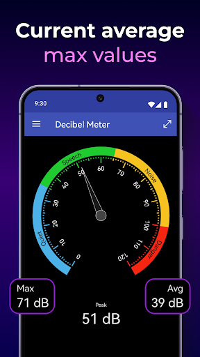 Screenshot of Decibel Meter: Sound Meter App