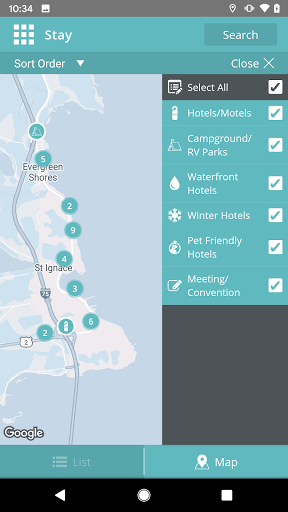 Screenshot of Discover St. Ignace