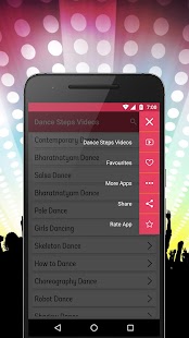 Dance Steps Videos Screenshot