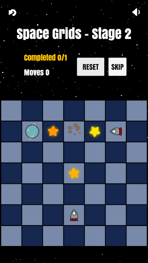 Space Grids: Puzzle Screen 2