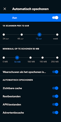 Avast Cleanup: opschonen