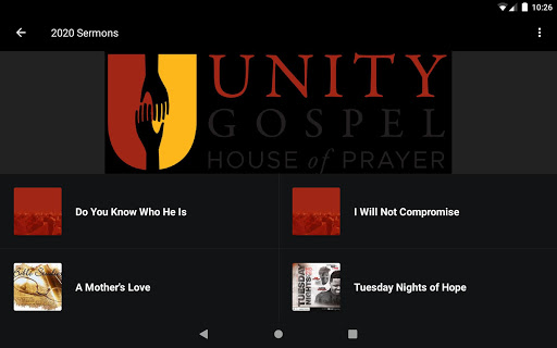 Unity Gospel House of Prayer