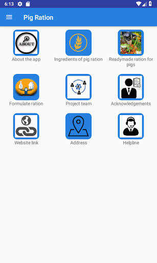 Android application IVRI-Pig Ration(शूकर राशन)App screenshort