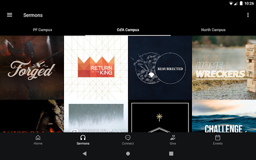 Screenshot of Real Life Ministries