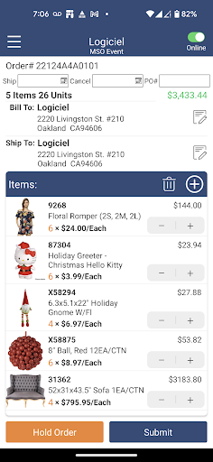 Fora Mobile Sales Screen 3
