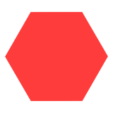Red Hexagon icon