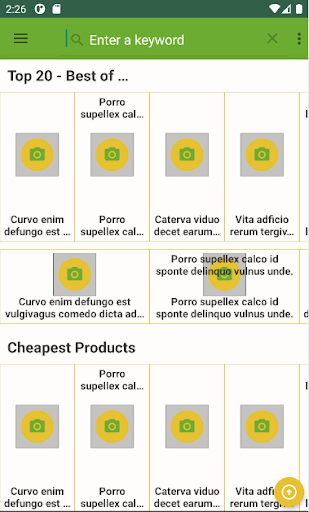 Android application FixItPoc - White-Label: build screenshort