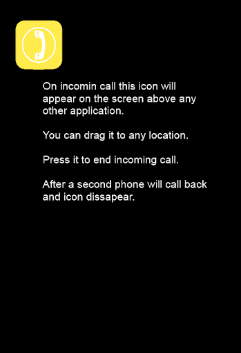 Disconnect & CALL BACK + Screen 3