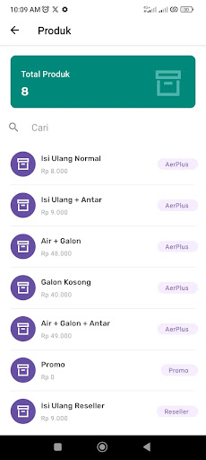 Aerplus Kasir 2 Screen 2