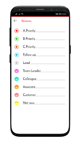 Yes Contacts: Prospects List a Screen 3