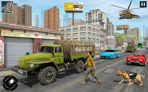 Army vehicle Transport Game 3D