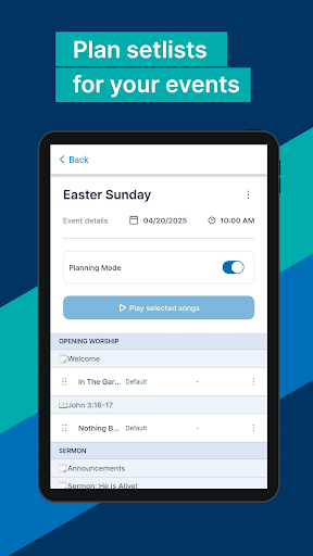 Breeze Worship App Screenshot