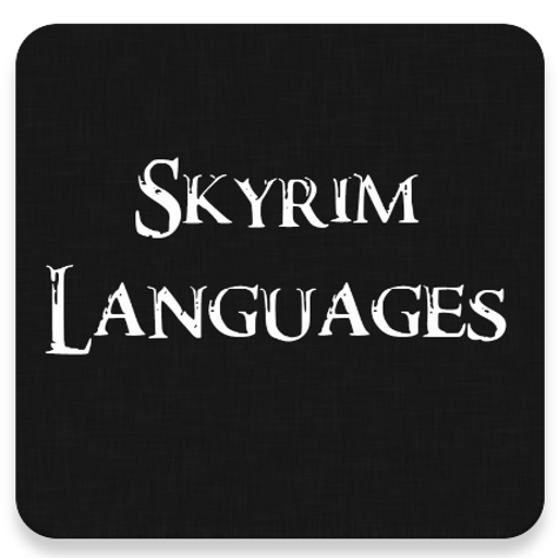 Skyrim Languages  Icon