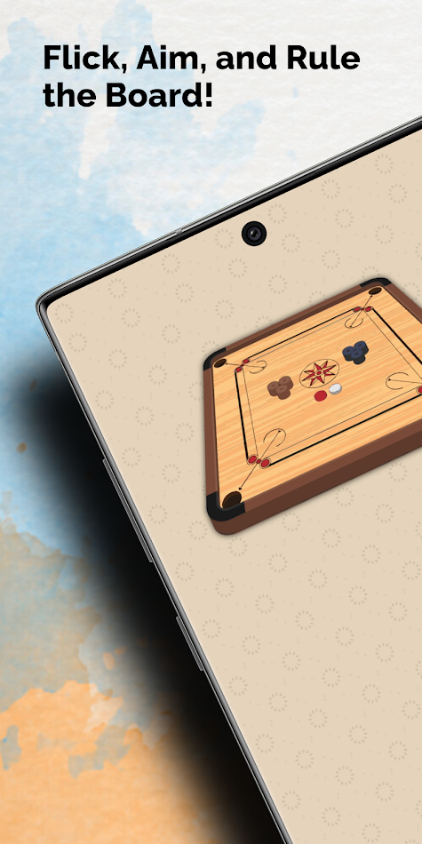 #1. Carrom board : Disc game (Android) By: Game stream