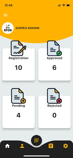 EXTRANET-CAF Screen 3