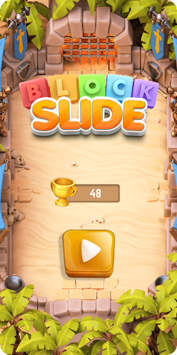 Android application Block Slide screenshort