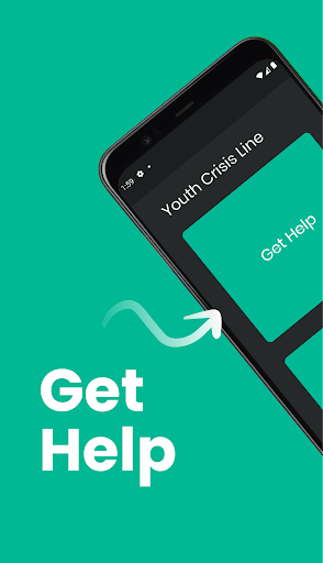 Android application Youth Crisis Line screenshort