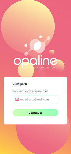 Android application Opaline screenshort