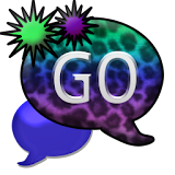 GO SMS THEME/MultiColorLeopard icon