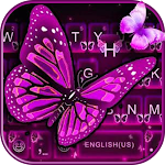 Cover Image of Baixar Tema de teclado de borboleta em flash  APK