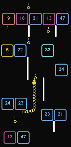 Android application Color Snake screenshort