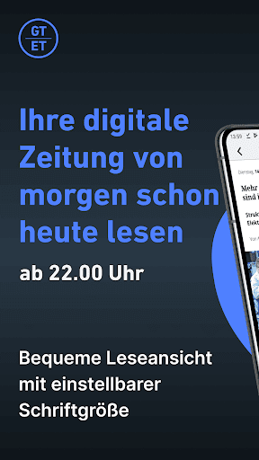 Android application GT/ET E-PAPER screenshort