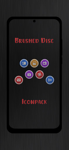 Brushed Disc Icon Pack Screen 2